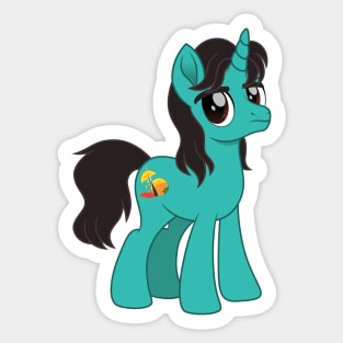 Jim pony Sticker